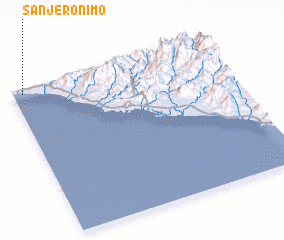 3d view of San Jerónimo