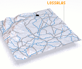 3d view of Los Salas