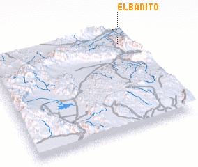 3d view of El Bañito