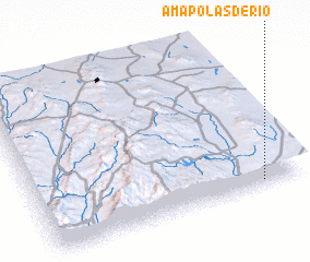 3d view of Amapolas de Río