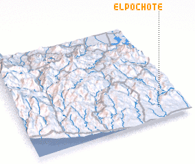 3d view of El Pochote