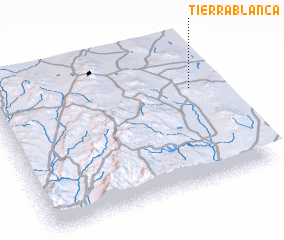 3d view of Tierra Blanca