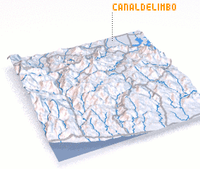 3d view of Canal de Limbo