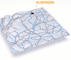 3d view of El Infierno