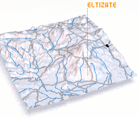 3d view of El Tizate