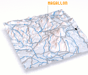 3d view of Magallón