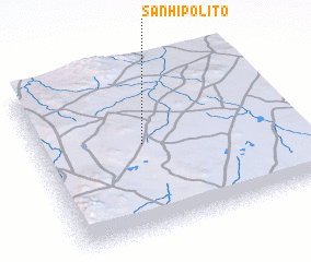 3d view of San Hipólito