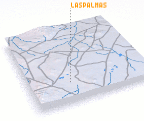 3d view of Las Palmas