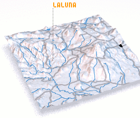 3d view of La Luna