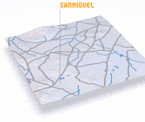 3d view of San Miguel