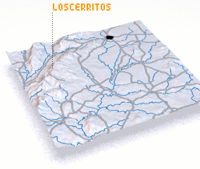 3d view of Los Cerritos