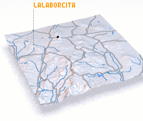 3d view of La Laborcita