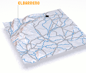 3d view of El Barreno