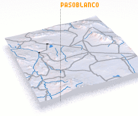 3d view of Paso Blanco