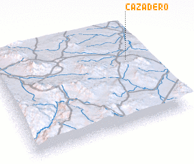 3d view of Cazadero