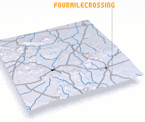 3d view of Fourmile Crossing