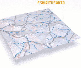 3d view of Espíritu Santo