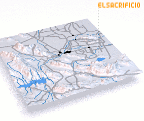 3d view of El Sacrificio