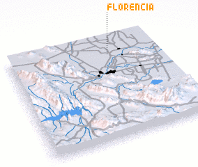 3d view of Florencia