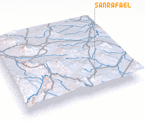 3d view of San Rafael