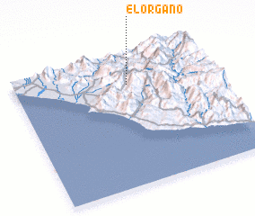 3d view of El Órgano