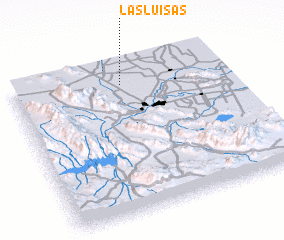 3d view of Las Luisas