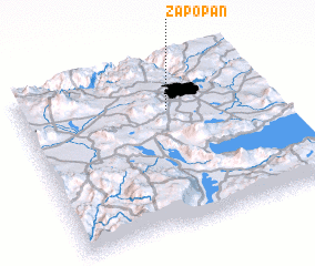 3d view of Zapopan