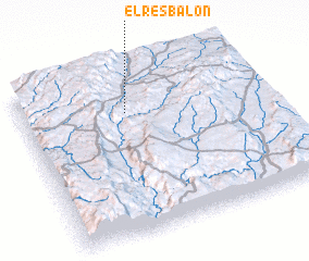 3d view of El Resbalón