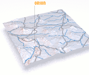 3d view of Orión