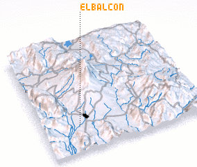 3d view of El Balcón