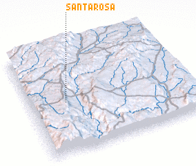 3d view of Santa Rosa