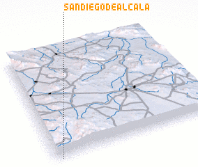 3d view of San Diego de Alcalá