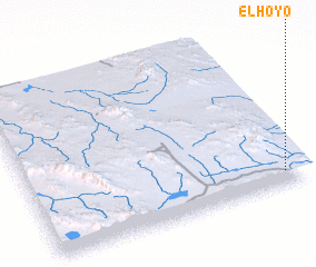 3d view of El Hoyo