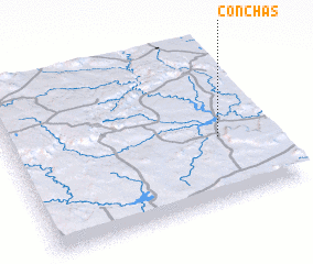 3d view of Conchas