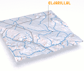 3d view of El Jarillal