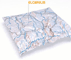 3d view of El Capulín