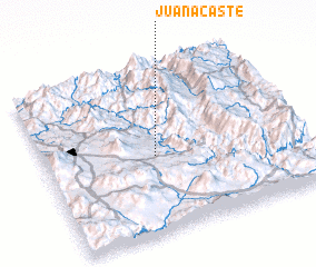 3d view of Juanacaste