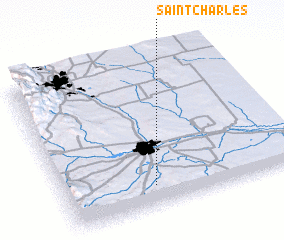 3d view of Saint Charles