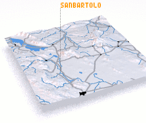 3d view of San Bartolo