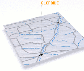 3d view of Glendive