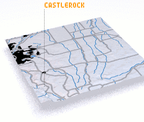 3d view of Castle Rock