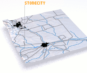 3d view of Stone City