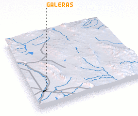 3d view of Galeras