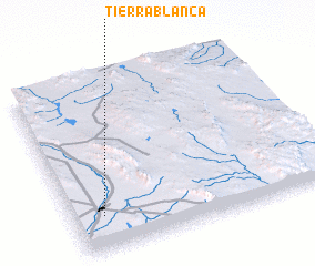 3d view of Tierra Blanca