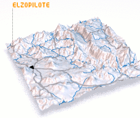 3d view of El Zopilote