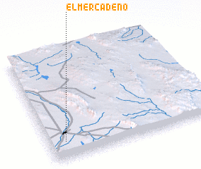 3d view of El Mercadeño