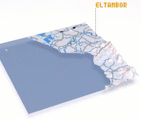 3d view of El Tambor