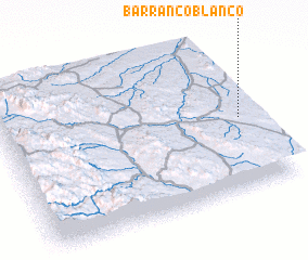 3d view of Barranco Blanco