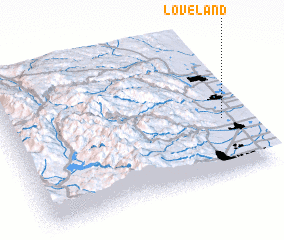 3d view of Loveland