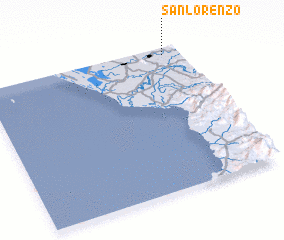 3d view of San Lorenzo